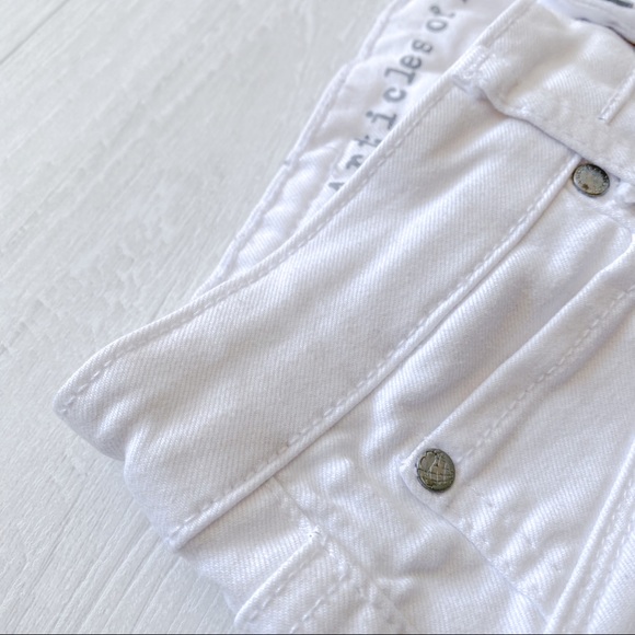 Articles Of Society White Denim Pants - Picture 4 of 7